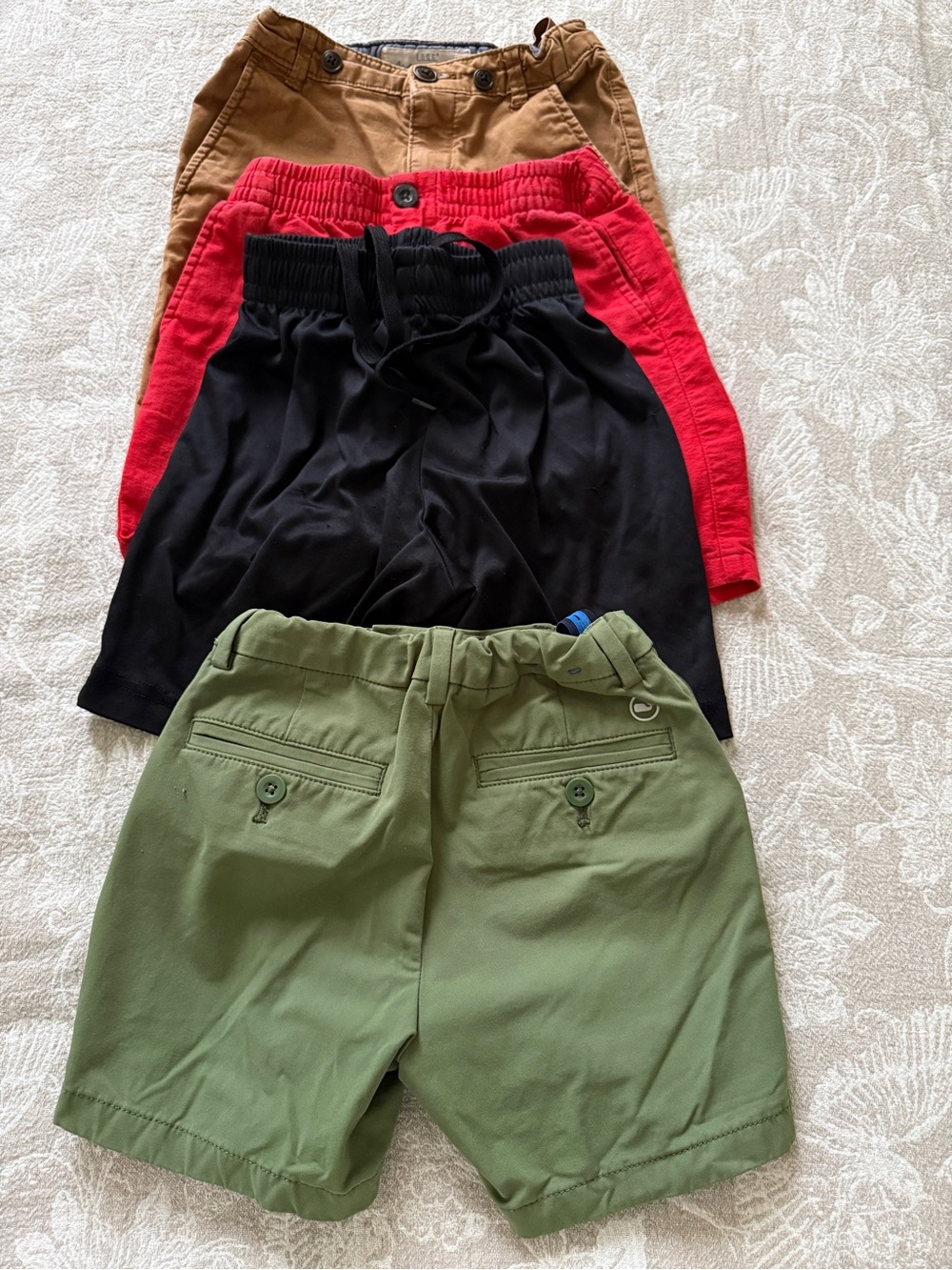 Vineyard Vines Kids Pull-On & Button Shorts - Green, Black, Red, Brown - Picture 3 of 9